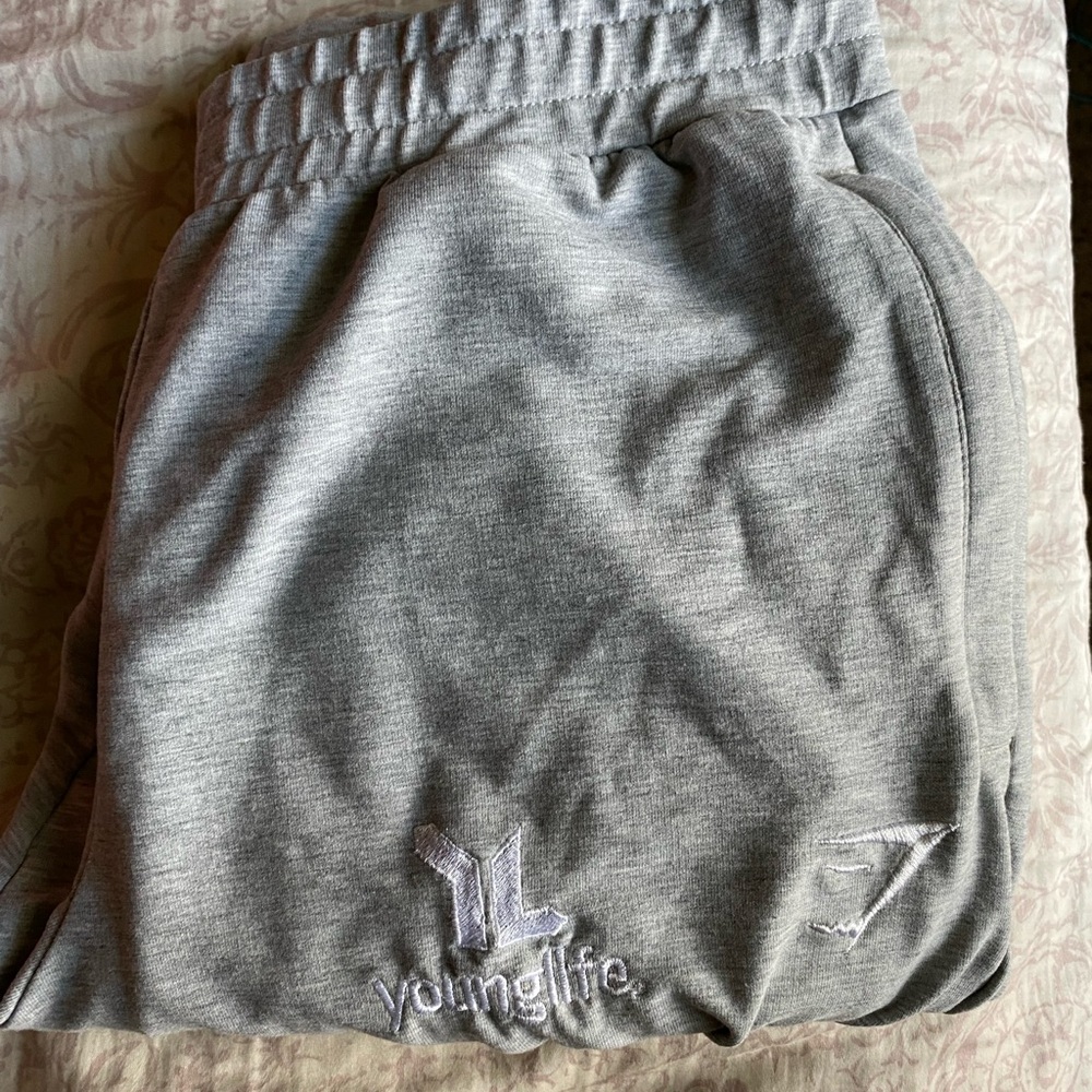 Gymshark Light Gray Sweatpants